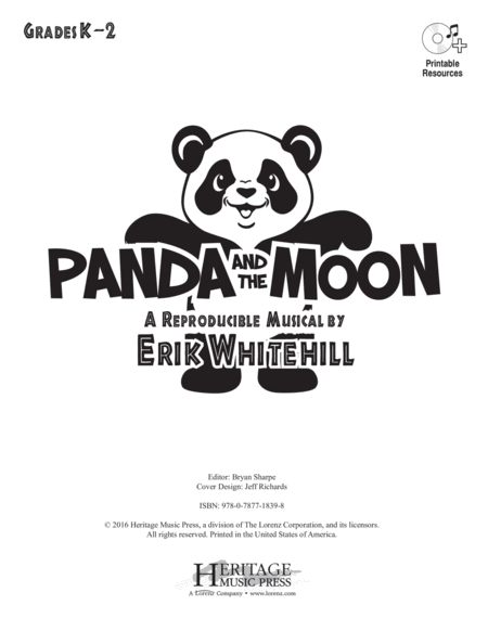 Panda and the Moon image number null