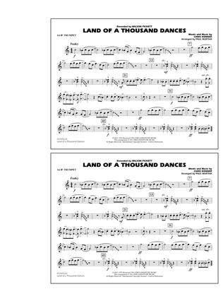 Land Of A Thousand Dances - 1st Bb Trumpet