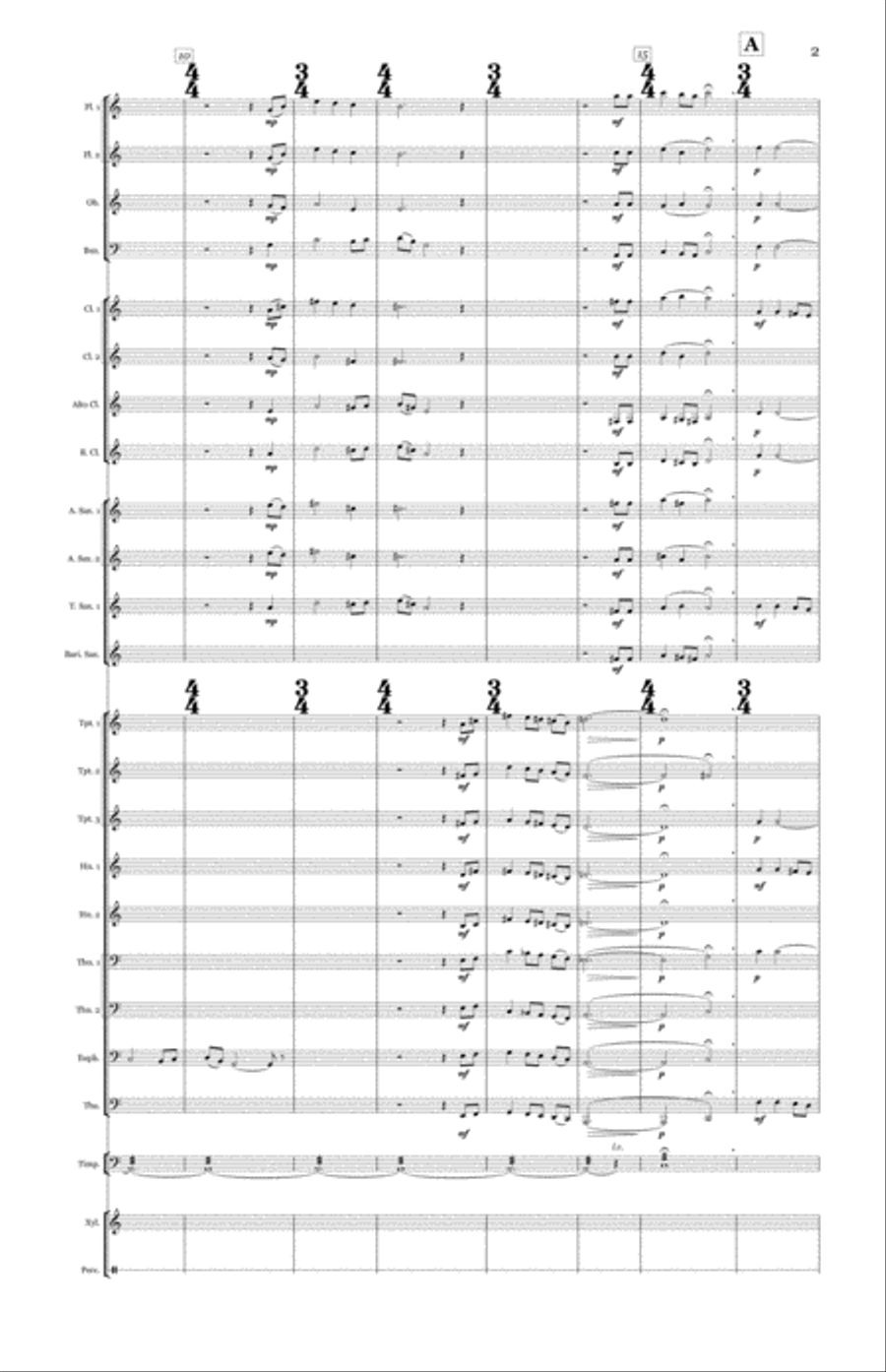 Leezavetah Concert Band scores gallery preview page 4