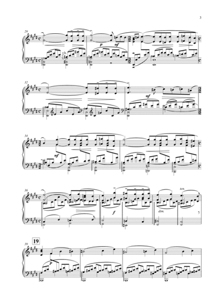 Rachmaninoff Piano Concerto No. 2 Op. 18 Concert Transcription for Solo Piano (Second Movement)