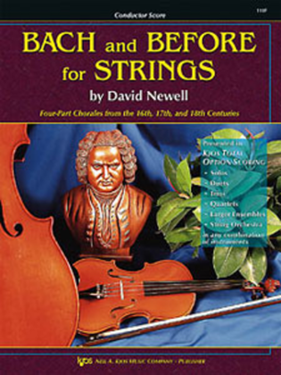 Bach and Before For Strings - Conductor Score