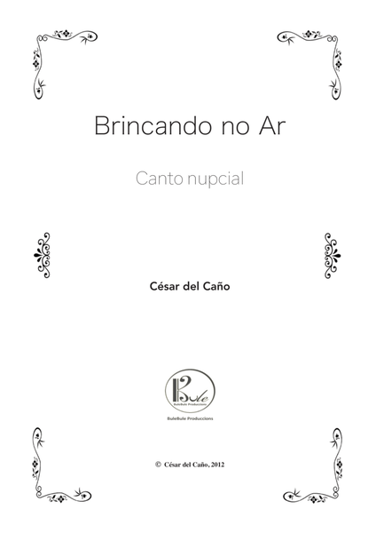 Brincando no ar (Canto nupcial / Wedding song) image number null