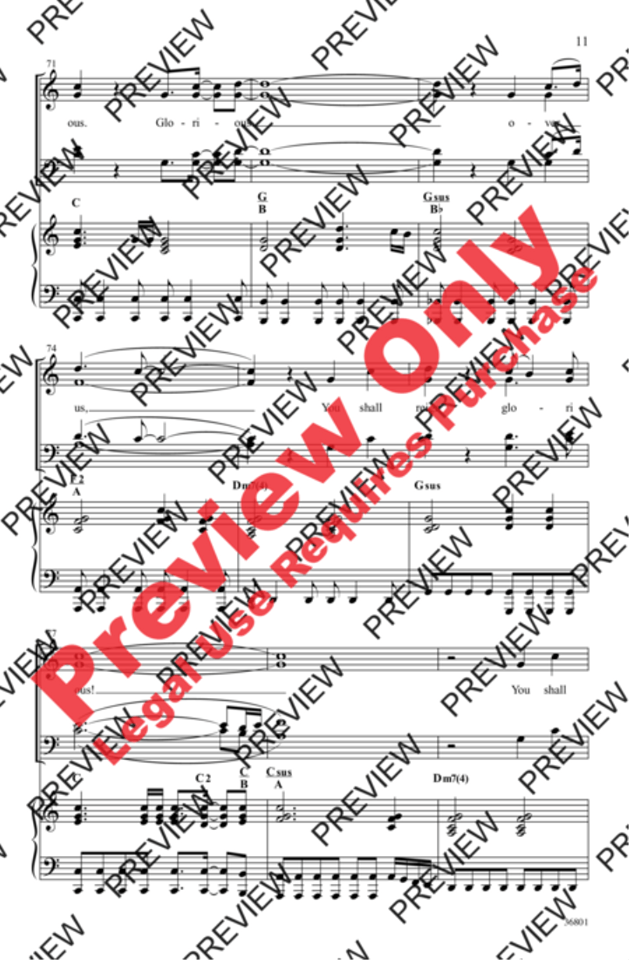 Glorious 4-Part scores gallery preview page 12