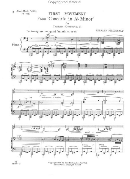 Concerto In A-flat Minor - Mvt. I