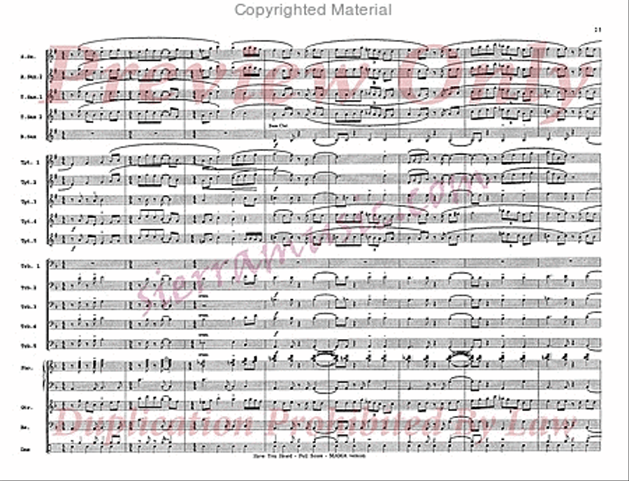Have You Heard (Pro) Have You Heard (Pro) Big Band scores gallery preview page 24