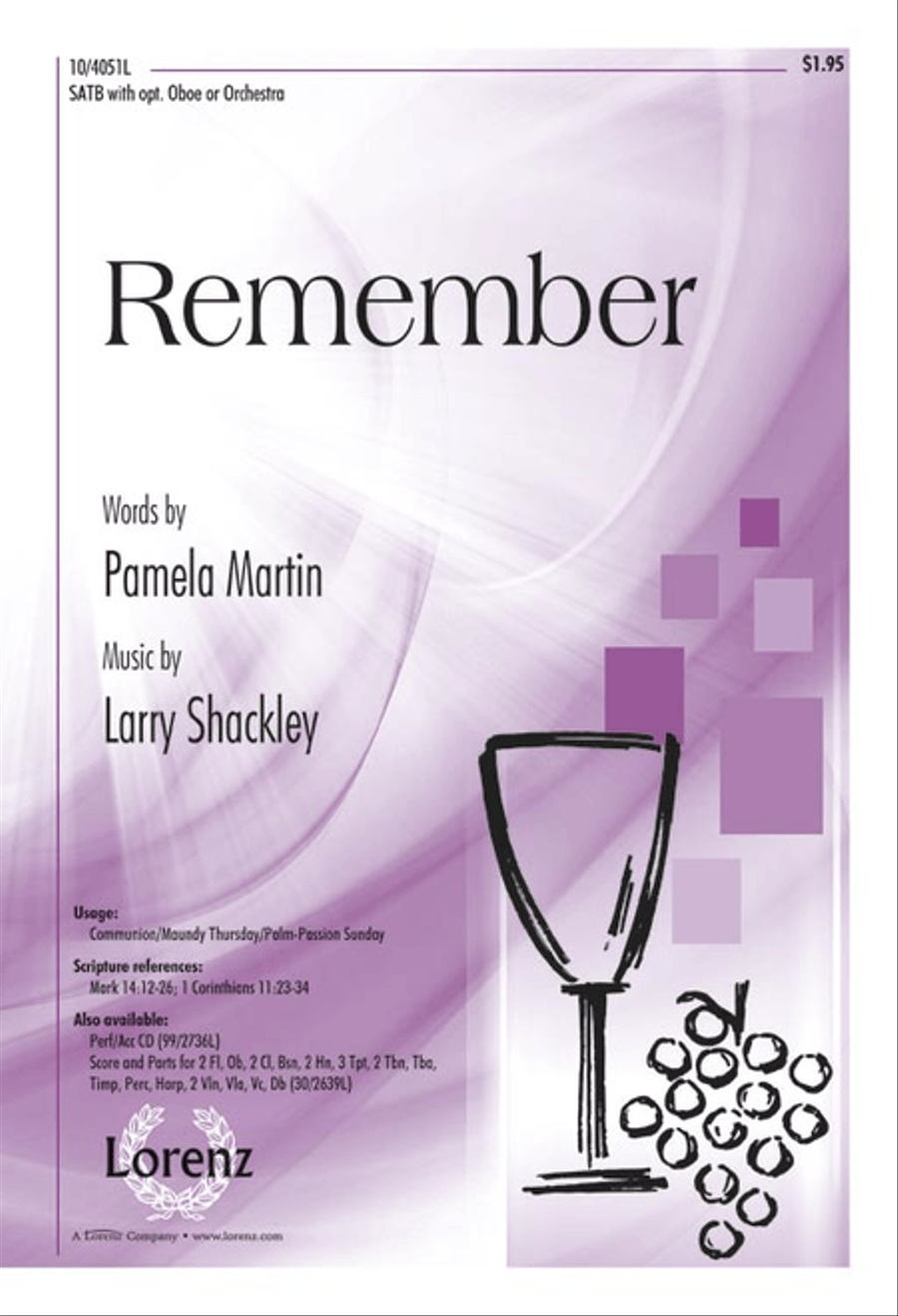 Remember 4-Part scores gallery preview page 1