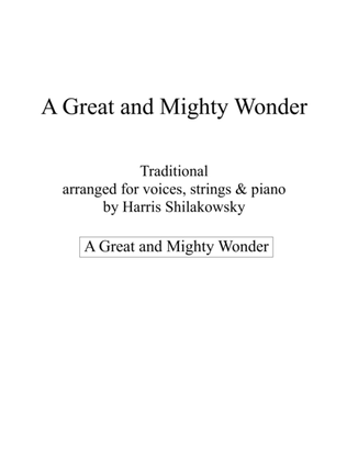 Book cover for O Great and Mighty Wonder