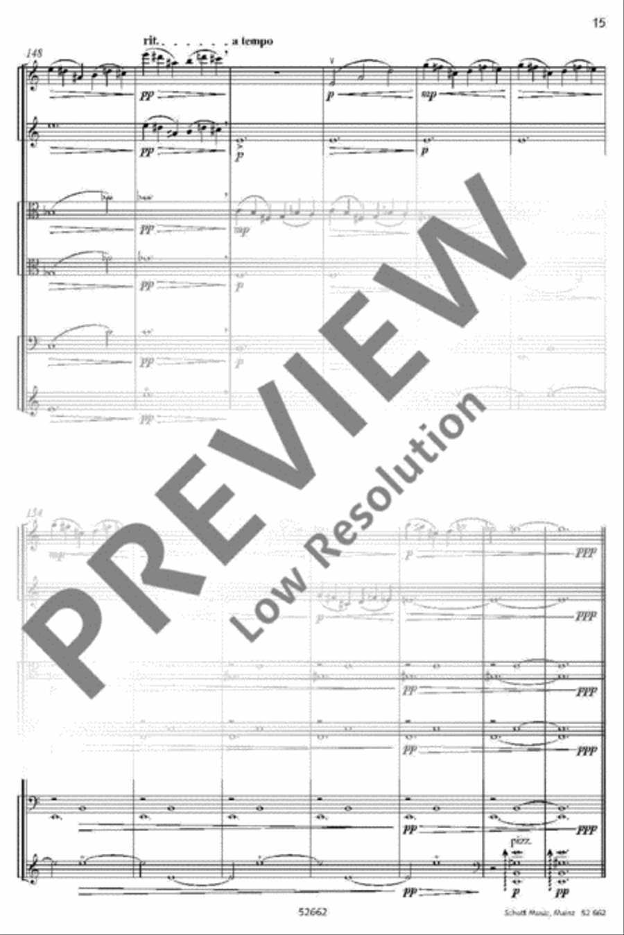 Adagietto Chamber Music scores gallery preview page 12