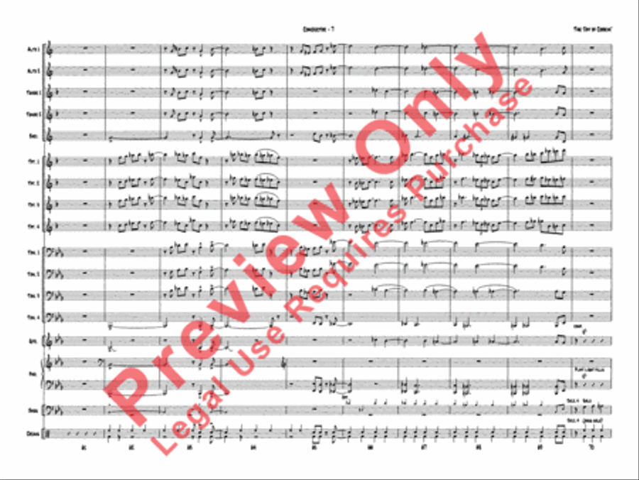 The Joy of Cookin' Jazz Ensemble scores gallery preview page 10
