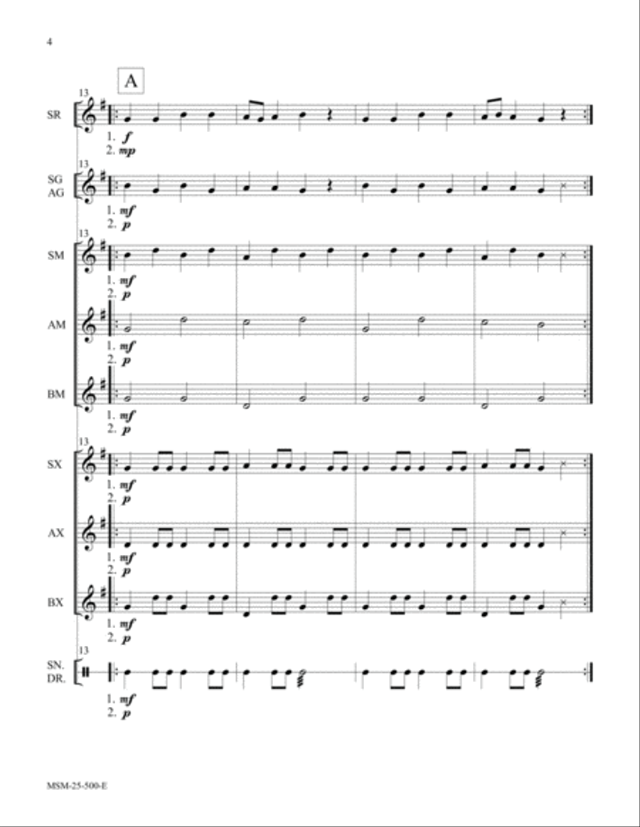 Rondo in G Soprano Recorder scores gallery preview page 4