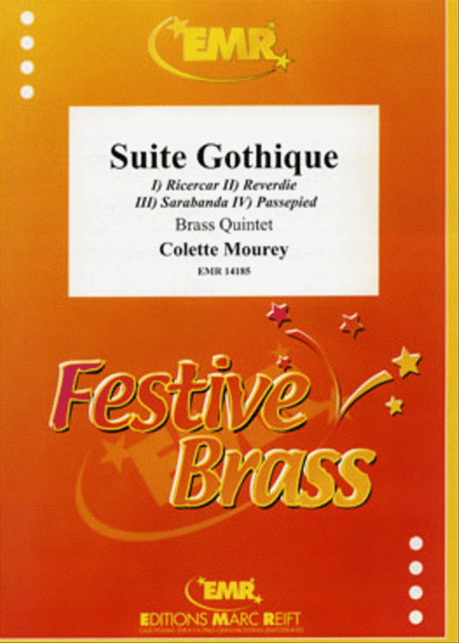Suite Gothique Brass Quintet scores gallery preview page 1