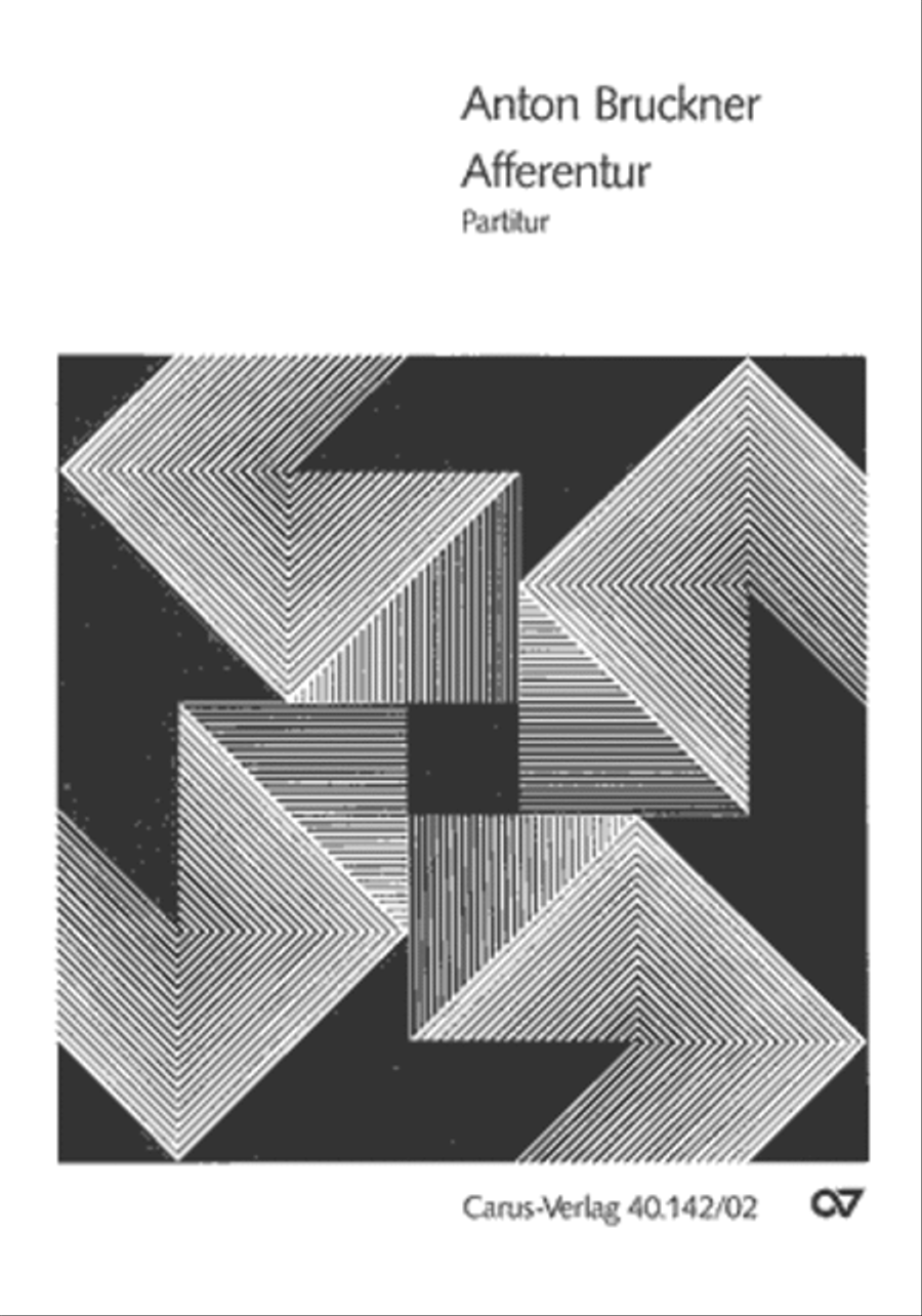 Afferentur (There were brought in gladness virgins pure and lovely) 4-Part scores gallery preview page 1