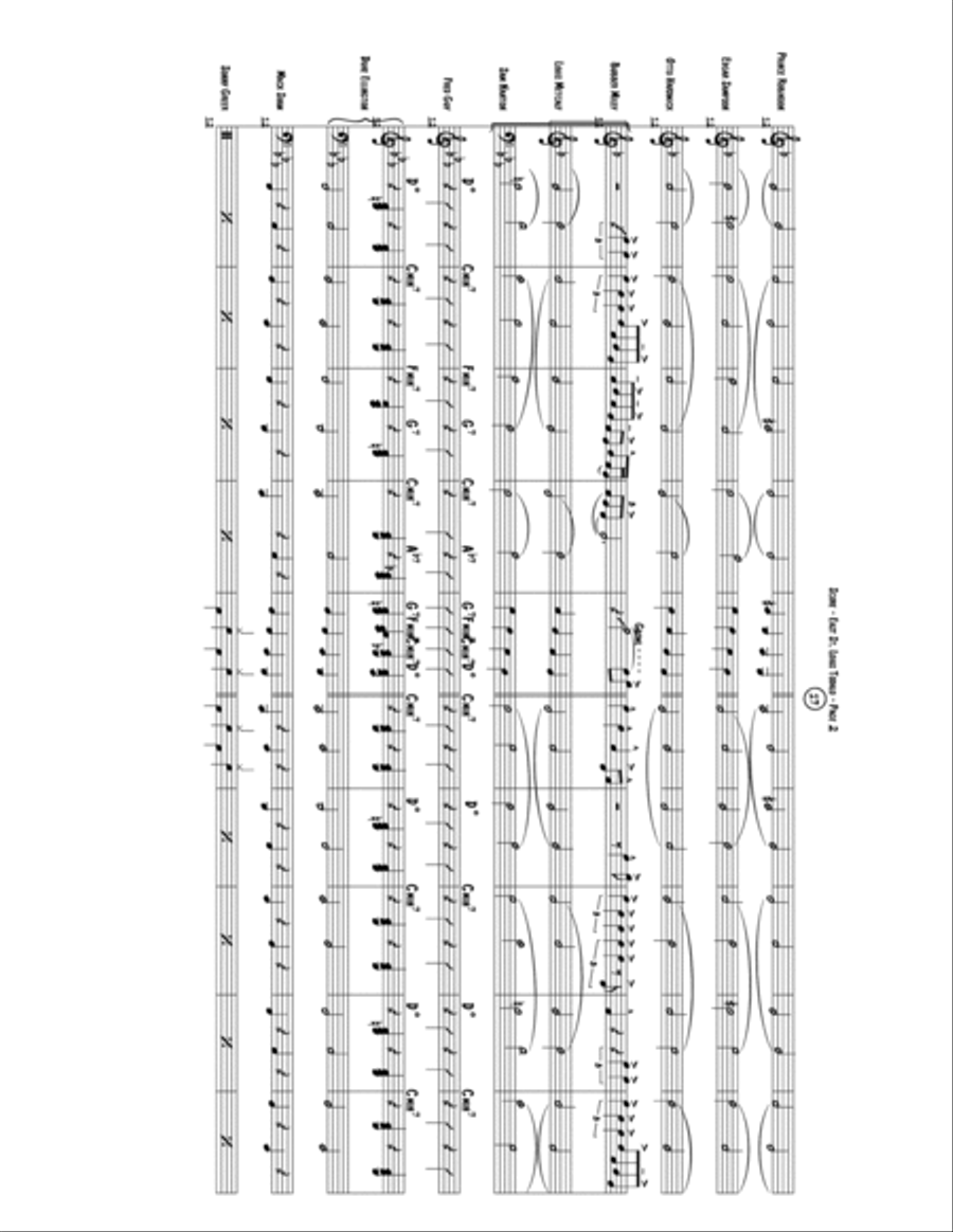 East St. Louis Toodle-oo Jazz Ensemble scores gallery preview page 2