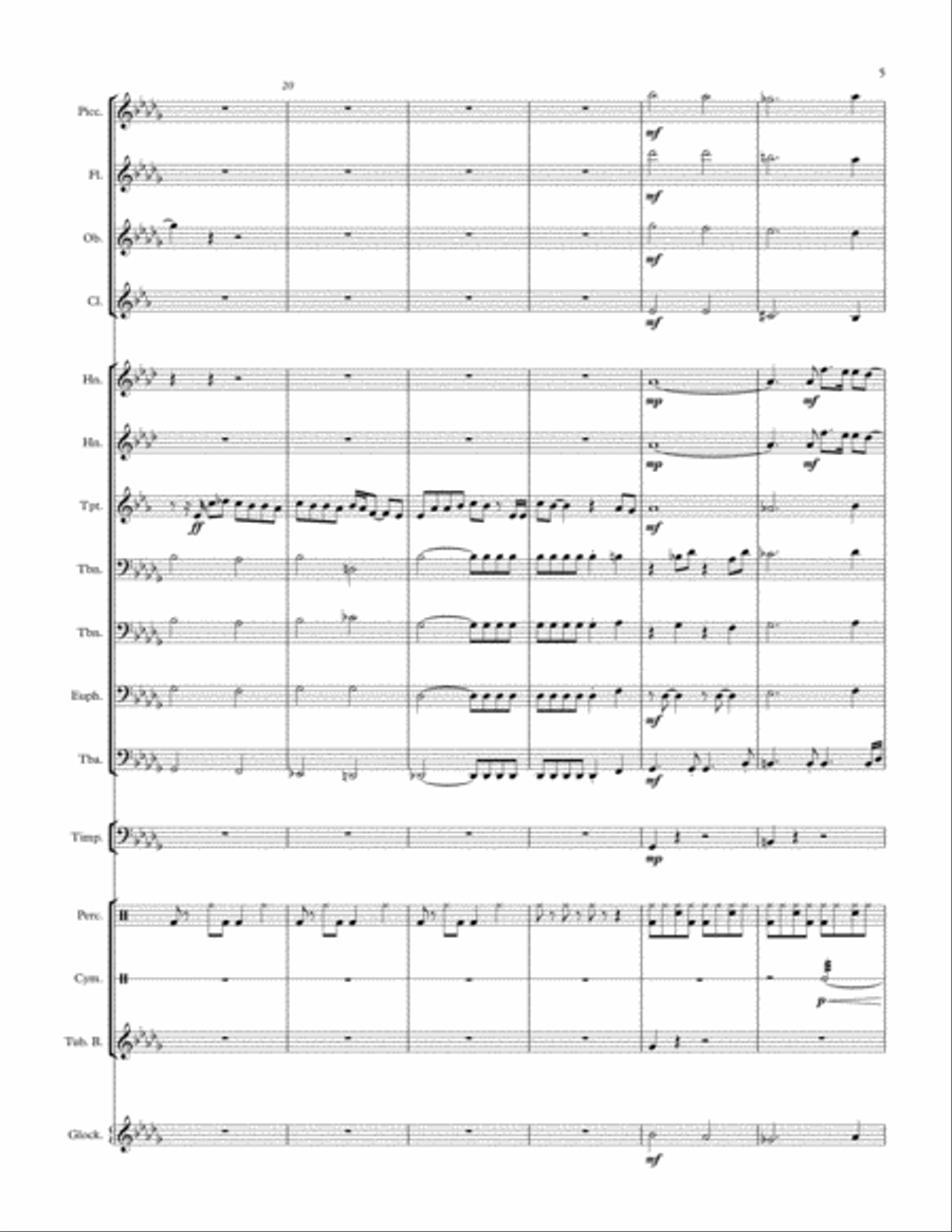 A Moment Like This Large Ensemble scores gallery preview page 5