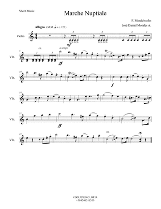 Marche Nuptiale String Quartet