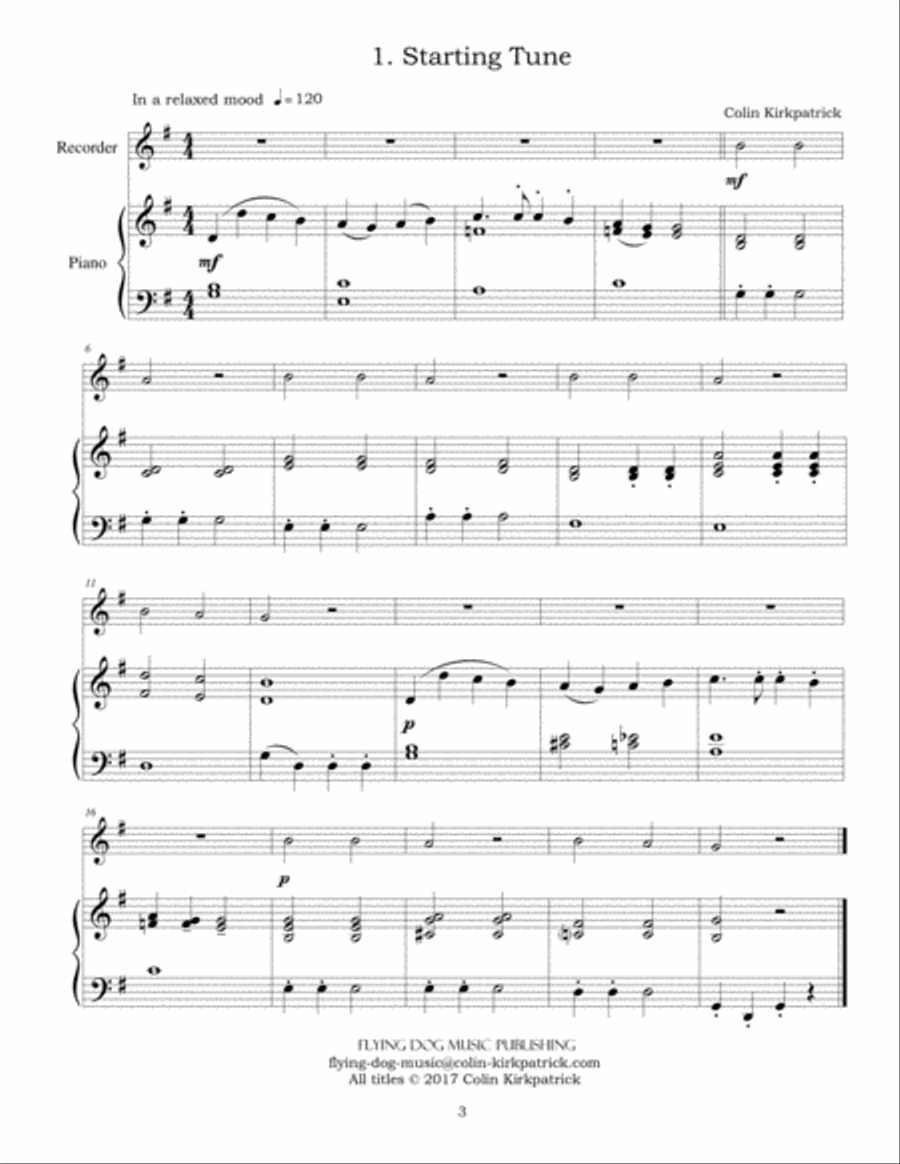 My Recorder and Me Recorder scores gallery preview page 4