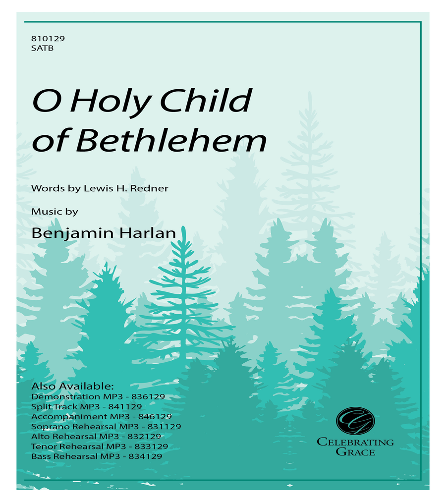 O Holy Child of Bethlehem 4-Part scores gallery preview page 1