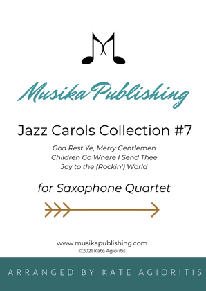 Jazz Carols Collection for Saxophone Quartet - Set Seven