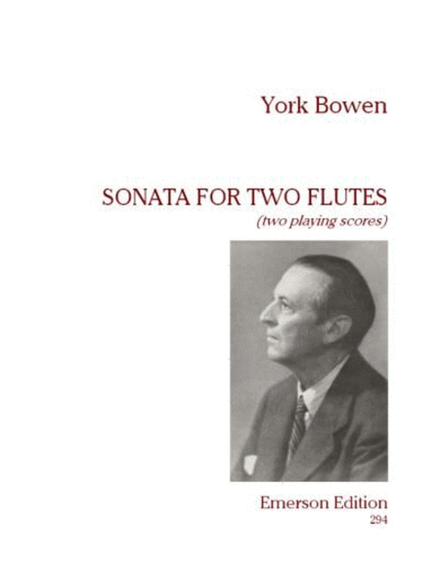 Sonata For 2 Flutes