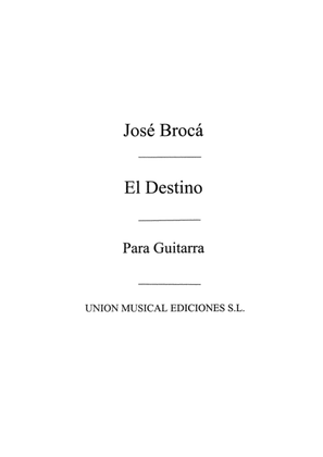 Book cover for El Destino, Fantasia