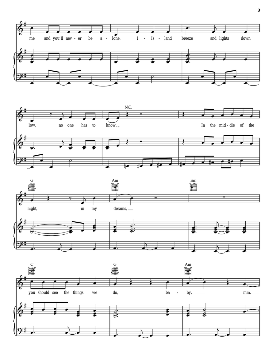 ...Ready for It? Piano, Vocal, Guitar scores gallery preview page 3