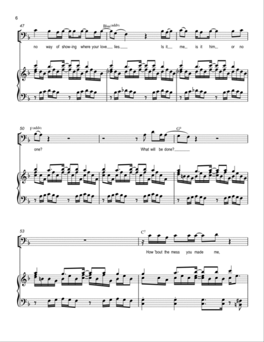 Another Man's Woman Another Man's Woman Voice scores gallery preview page 6