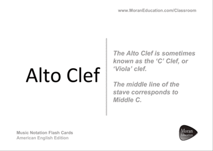 Music Notation Flash Cards (American English) Small Ensemble scores gallery preview page 6