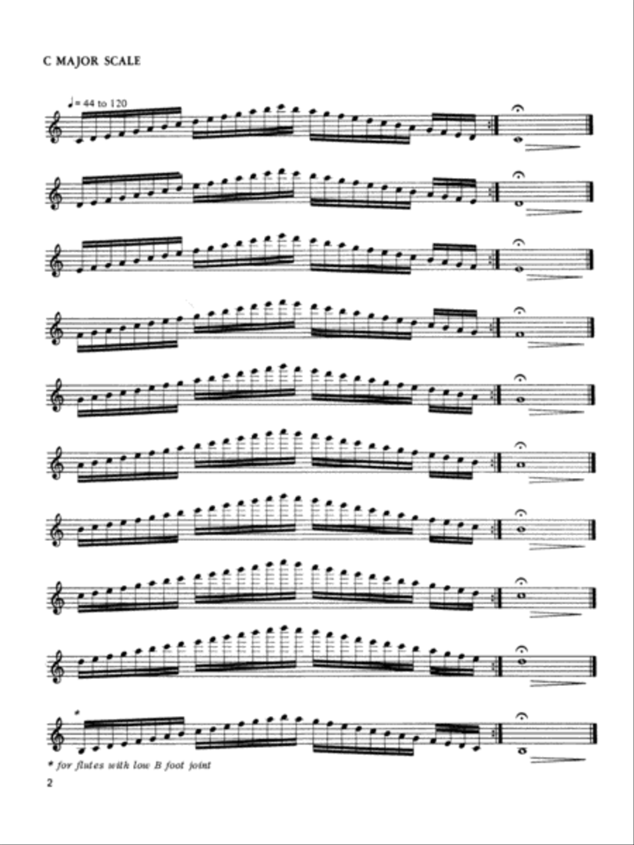 The Fabric of Flute Playing Flute scores gallery preview page 3
