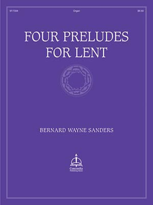 Book cover for Four Preludes for Lent