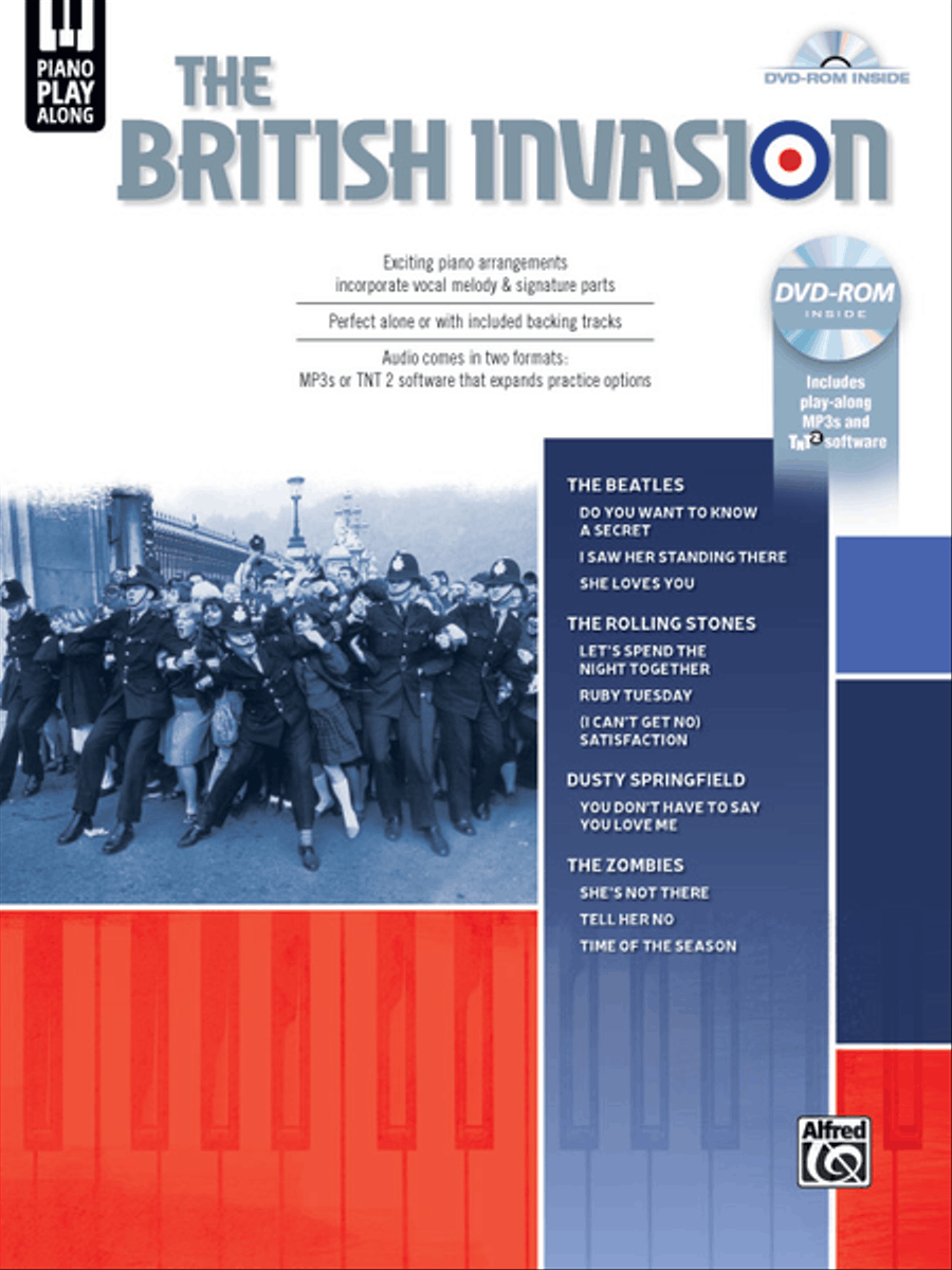 Piano Play-Along -- The British Invasion Piano, Vocal scores gallery preview page 1