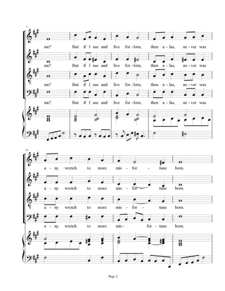 What If I Seek for Love (1601 - SATB) image number null