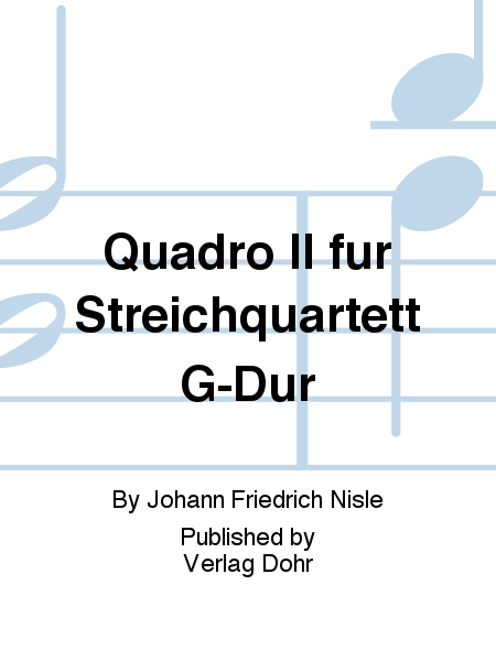 Quadro II für Streichquartett G-Dur