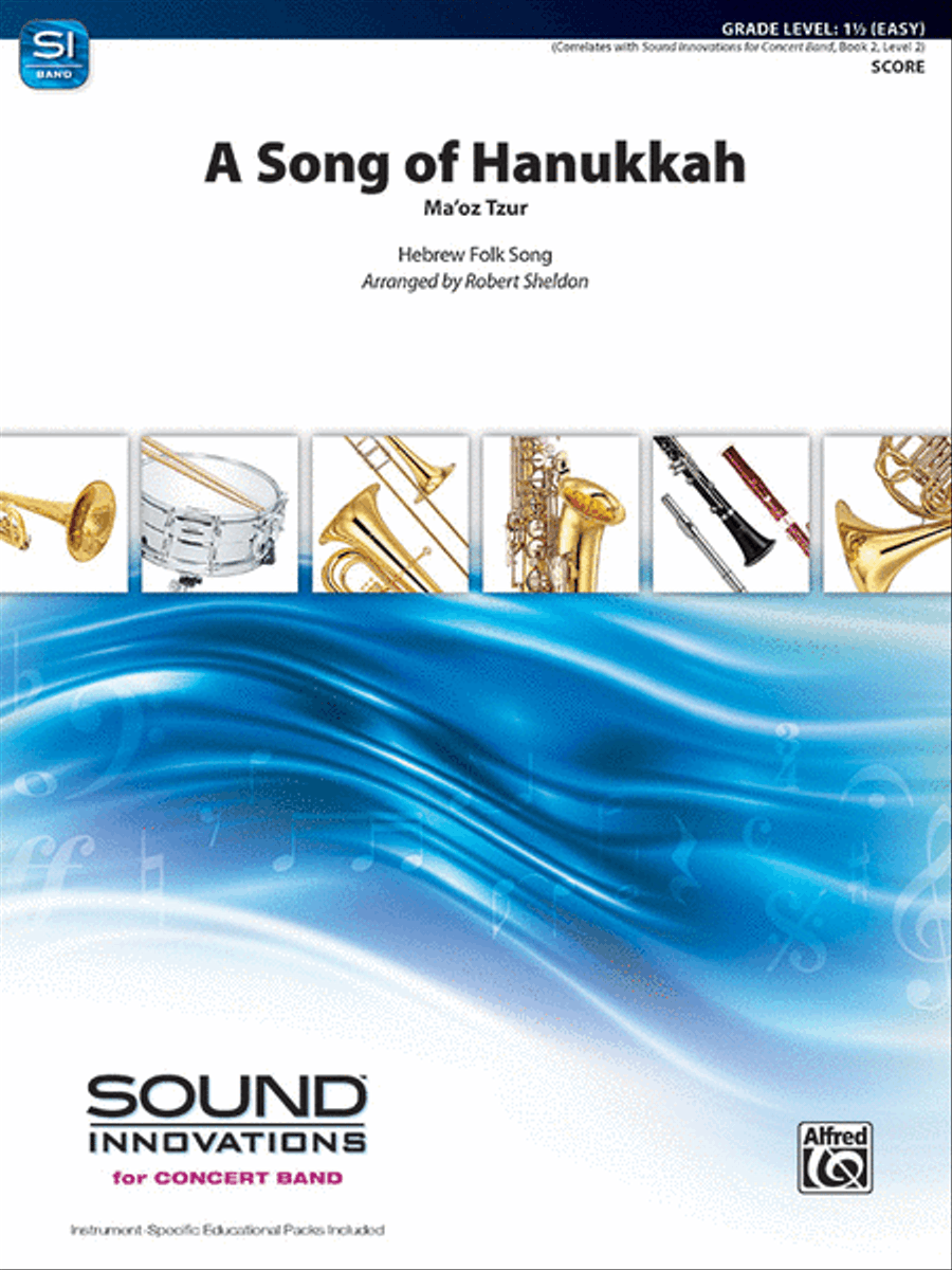 A Song of Hanukkah Concert Band scores gallery preview page 1