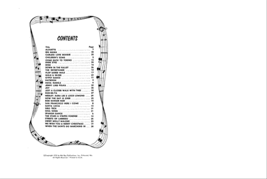 Fun with the Accordion Accordion scores gallery preview page 3