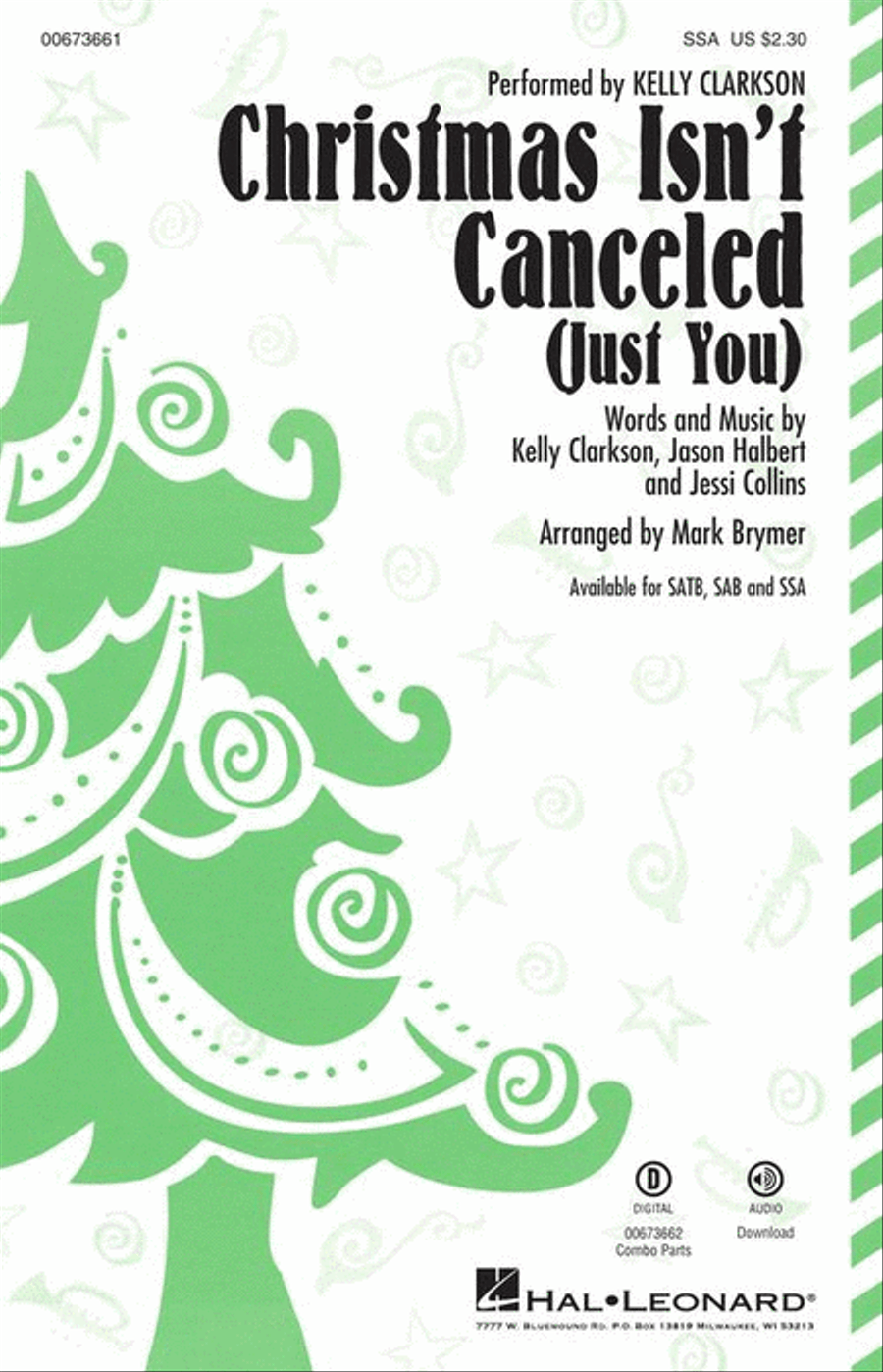 Christmas Isn't Canceled (Just You) SSA scores gallery preview page 2