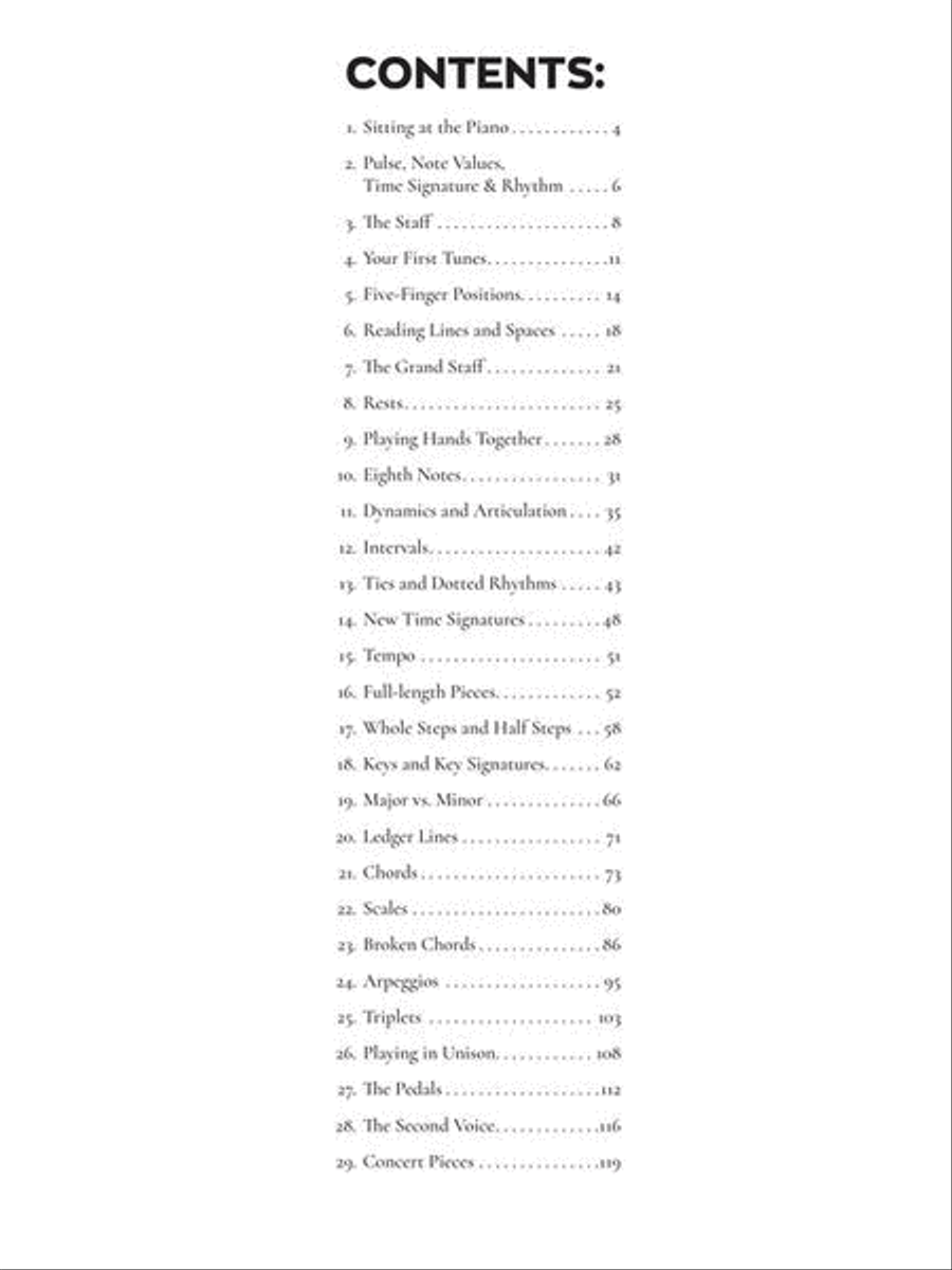Teach Yourself Classical Piano Piano Method scores gallery preview page 4