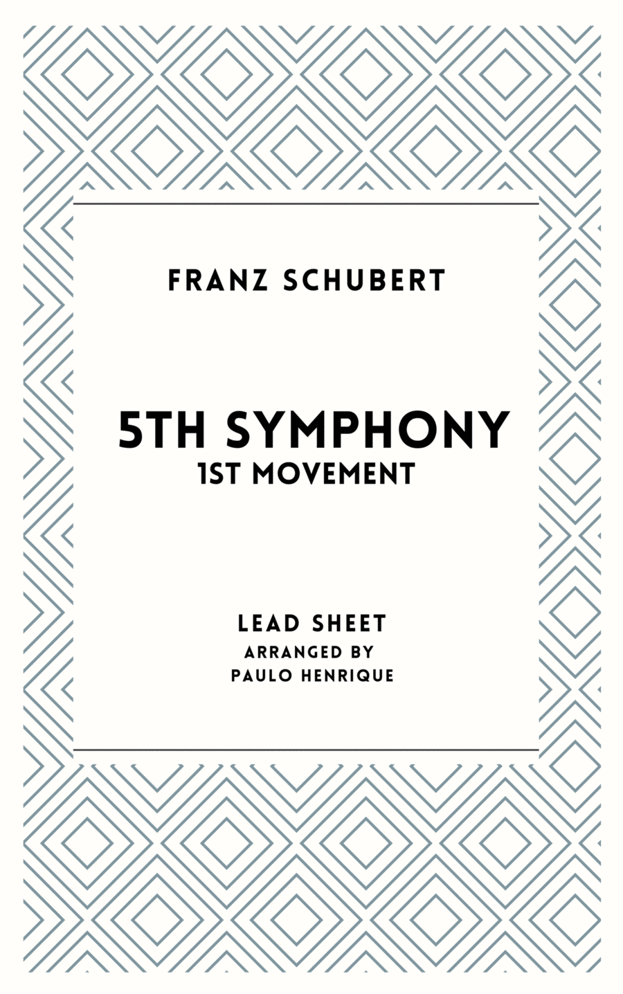 5th symphony - 1st movement Piano scores gallery preview page 1