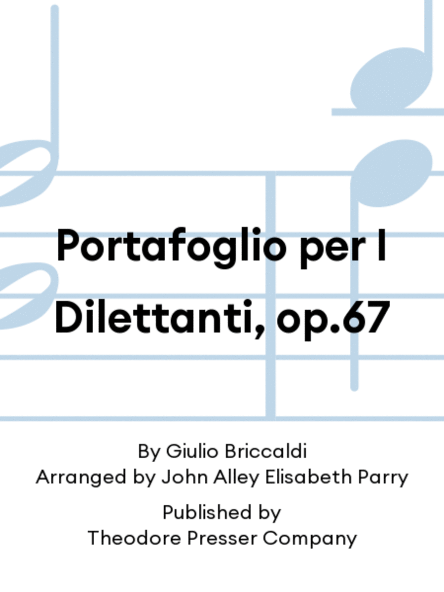 Portafoglio per I Dilettanti, op.67