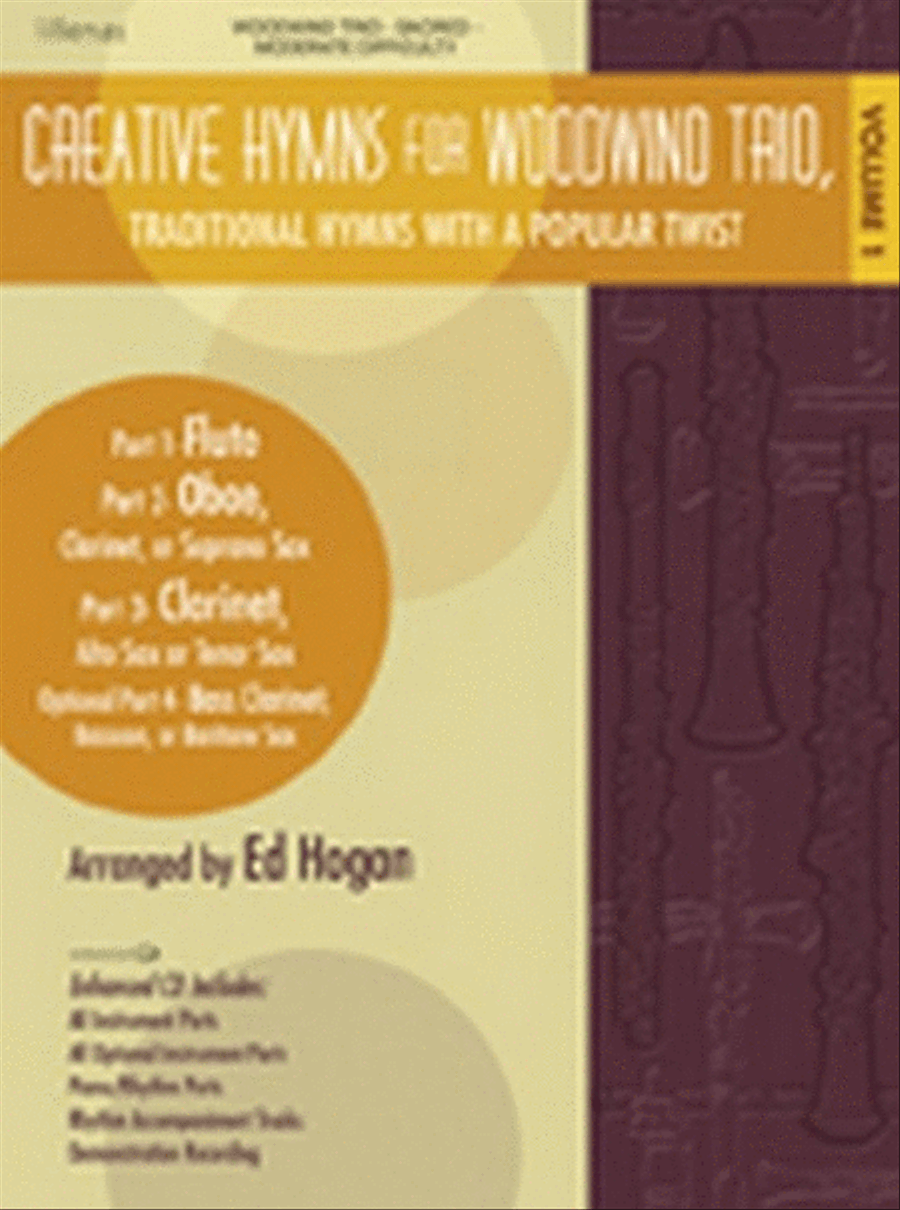 Creative Hymns for Woodwind Trio, Vol. 1 Woodwind Trio scores gallery preview page 1
