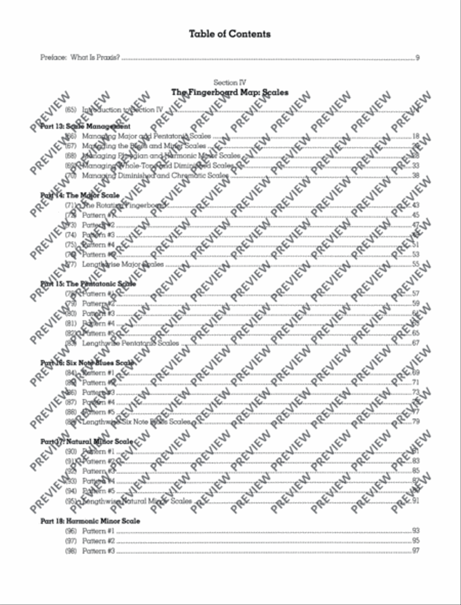 Guitar Compendium Guitar scores gallery preview page 7