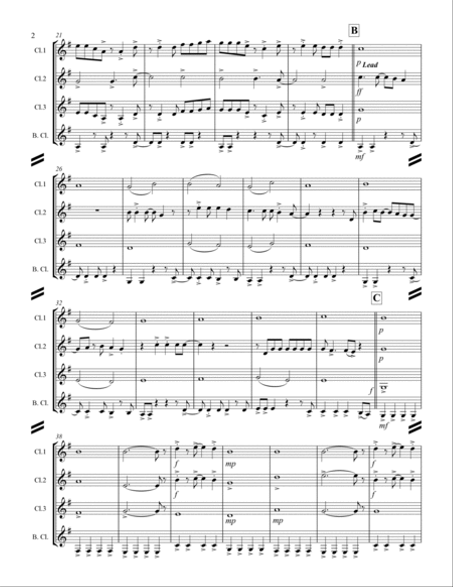 Take On Me Small Ensemble scores gallery preview page 3