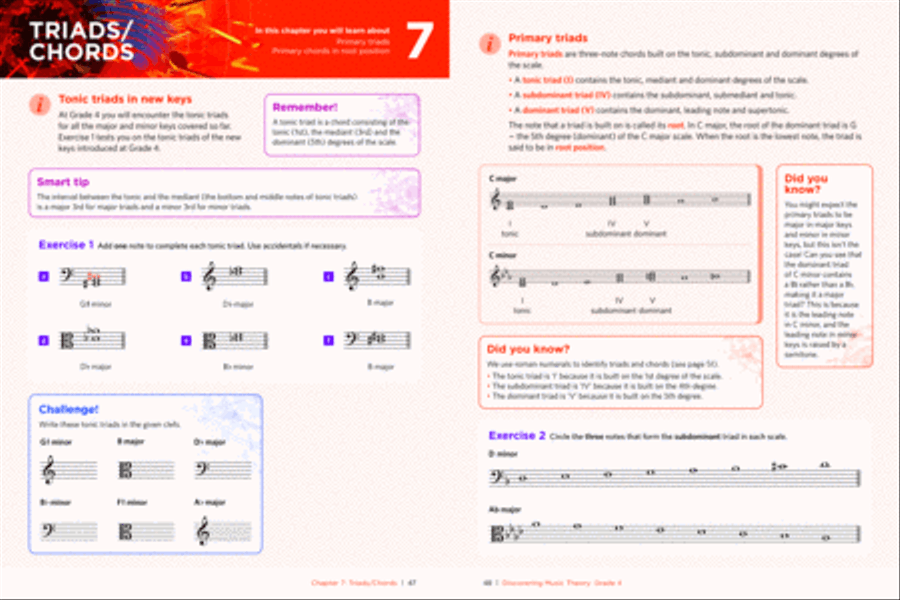 Discovering Music Theory Workbook Activity Books scores gallery preview page 6