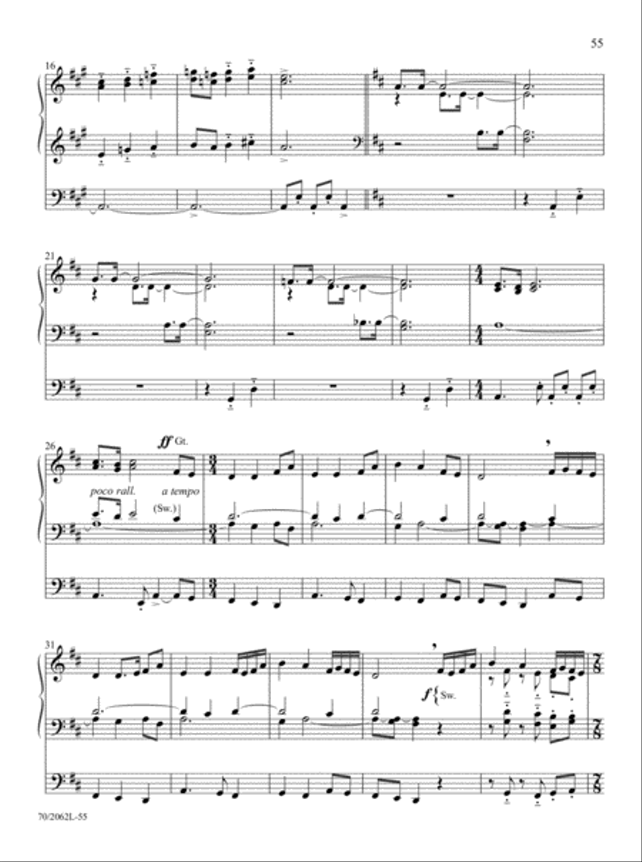 The Sacred Organ Library, Vol. 2 Organ Solo scores gallery preview page 32
