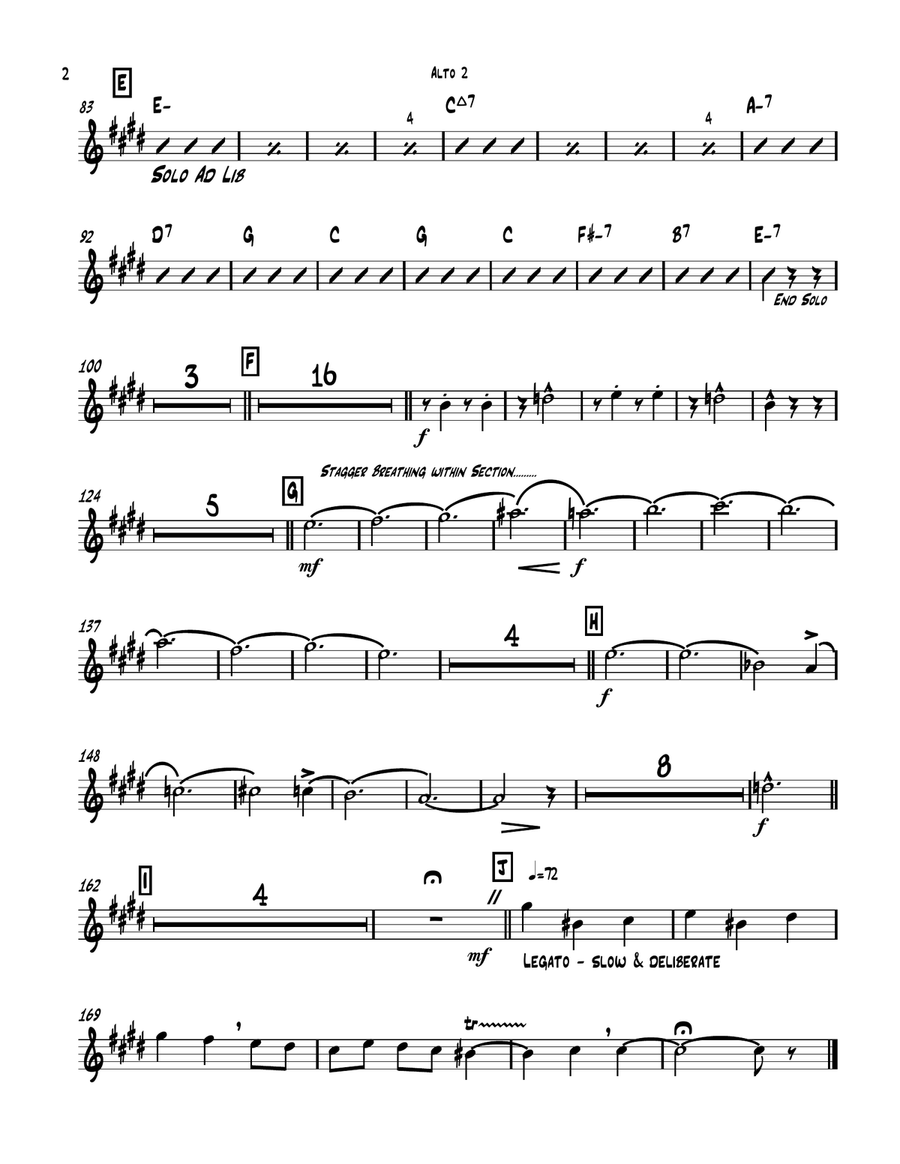 My Favorite Things Jazz Ensemble scores gallery preview page 4