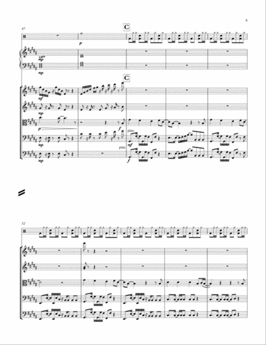 Rather Be Full Orchestra scores gallery preview page 5