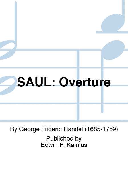 SAUL: Overture (Prout)