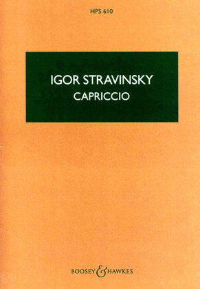 Book cover for Capriccio (Revised 1949)