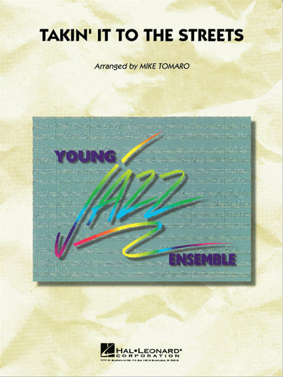 Takin' It to the Streets Jazz Ensemble scores gallery preview page 1