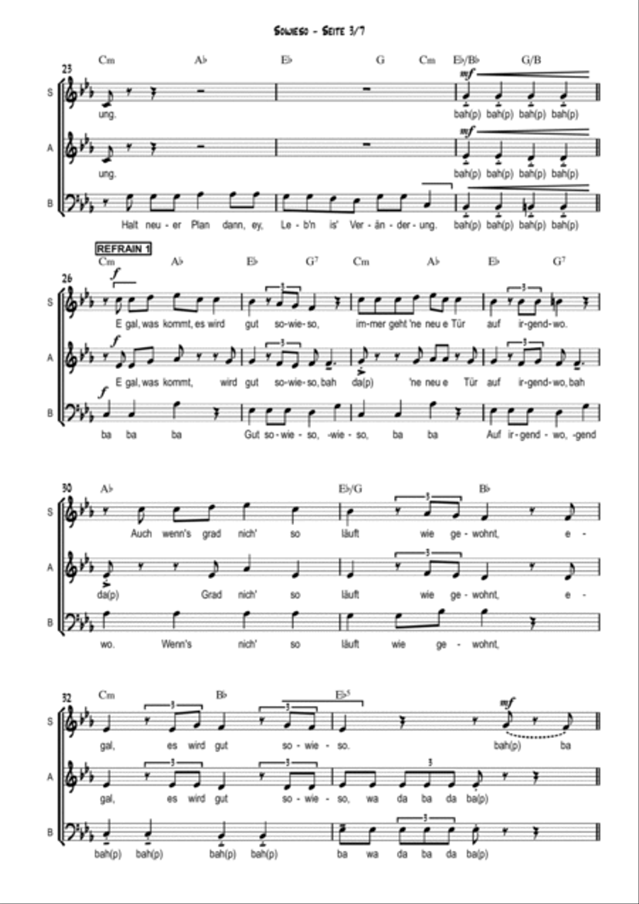 Sowieso 3-Part scores gallery preview page 3