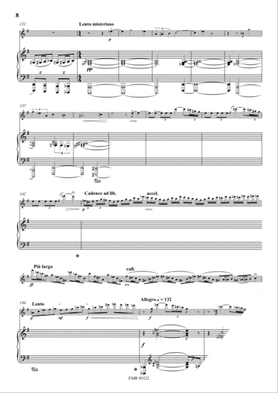 Scherzo Concertant Flute Solo scores gallery preview page 9